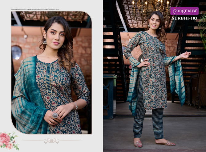 Surbhi By Rangmaya Trending Readymade Suits Catalog
